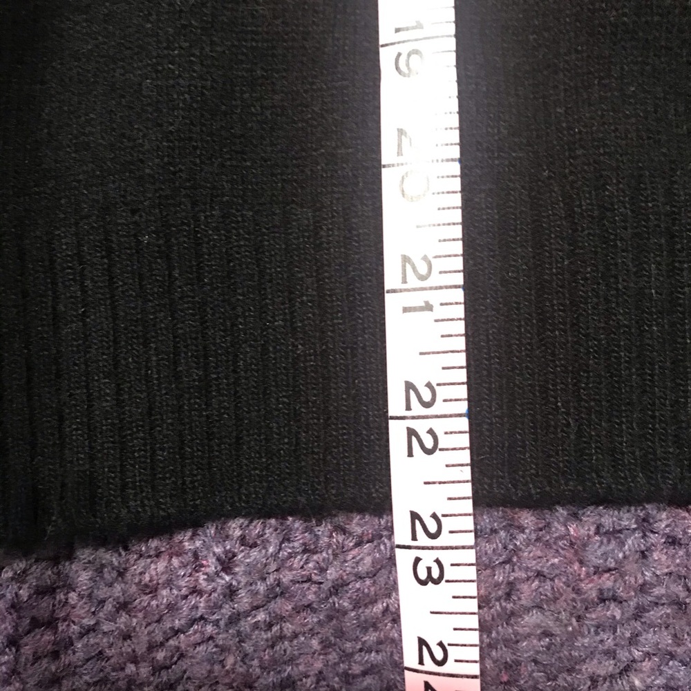 Vintage Neiman Marcus black cashmere skirt sz L - Picture 6 of 6